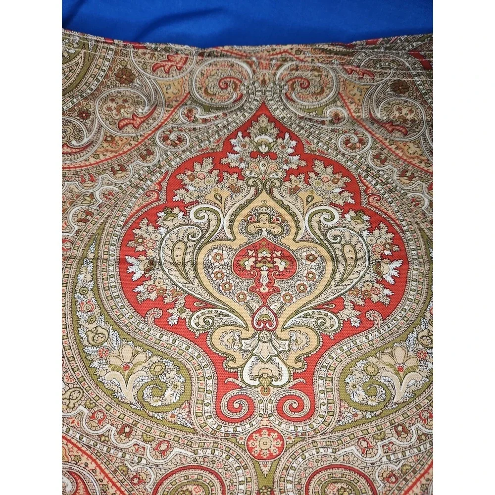 Ralph Lauren Napkins 12 Pc Set Cotton Paisley DALMENCY HALL 20x20 NEW